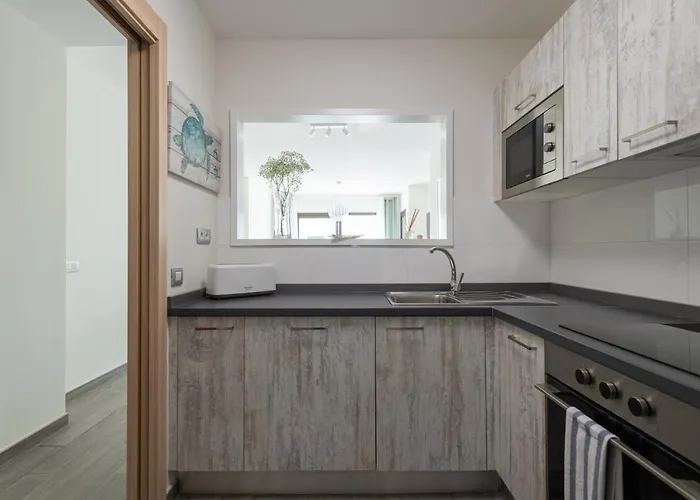 Homeforguest Flat With Large Terrace In Modern Residential Complex With Swimming Pool Apartament Caleta De Fuste